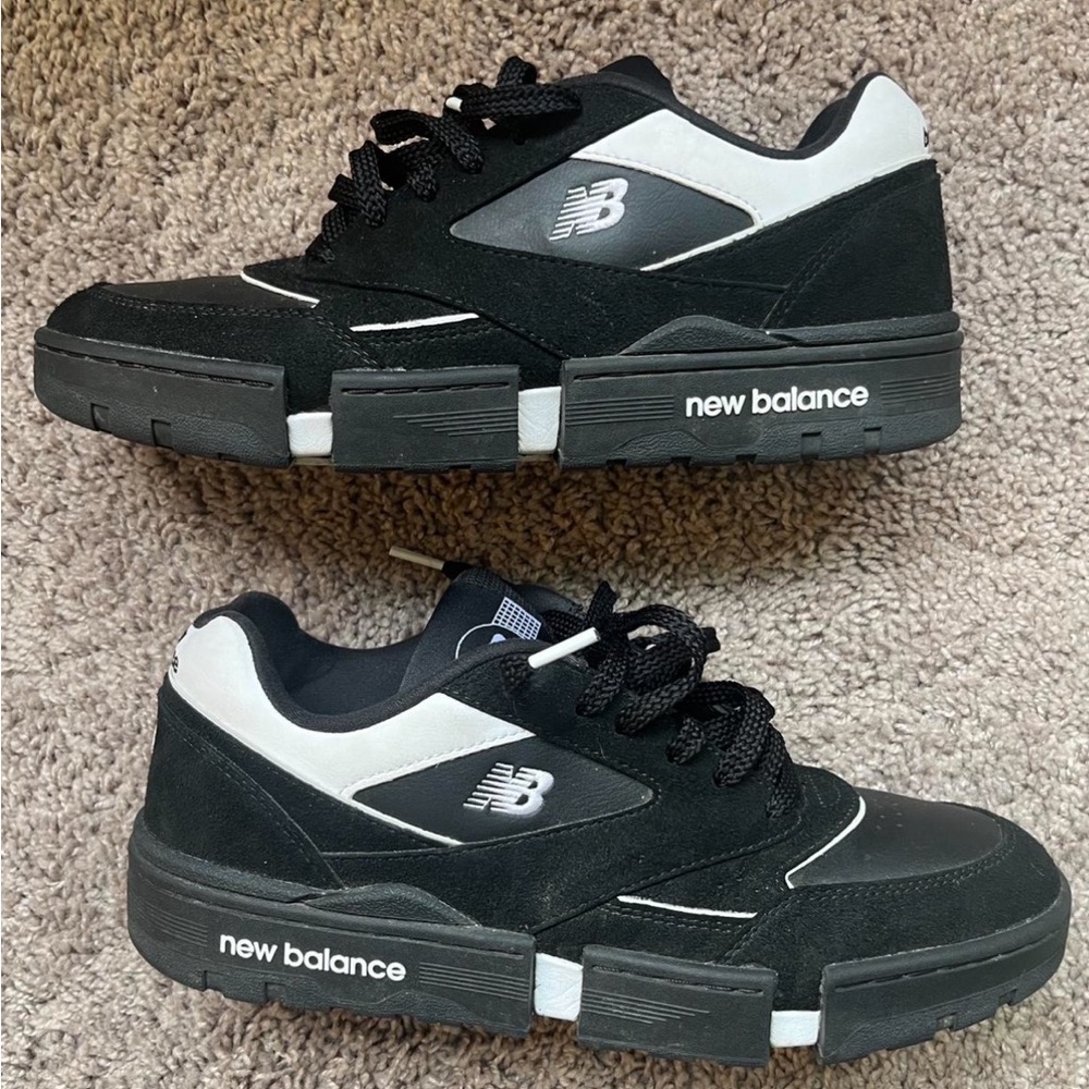 New Balance Black and White Sneakers